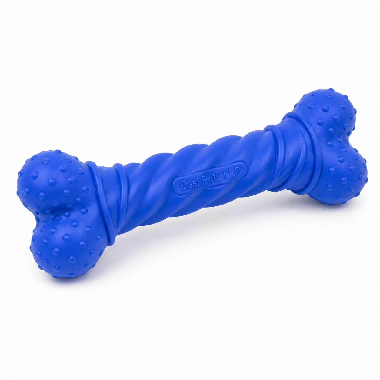 East Pets LLC Twisted Bone Dog Toy – Durable Rubber Chew Toy for Interactive Play - Image 3